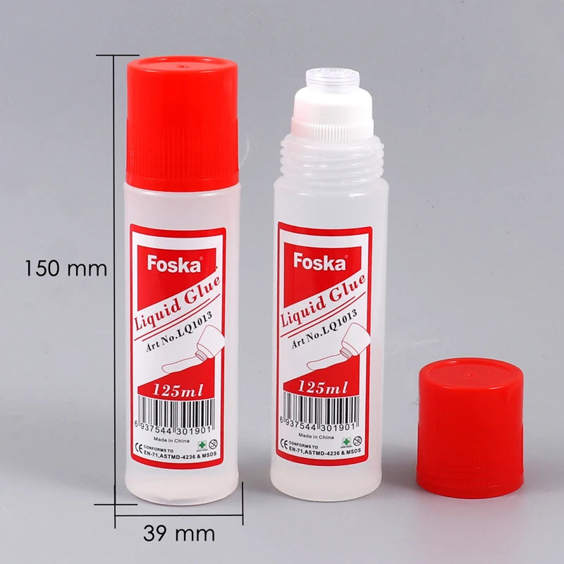 Clear Liquid Glue 125g – Long Form Bottle