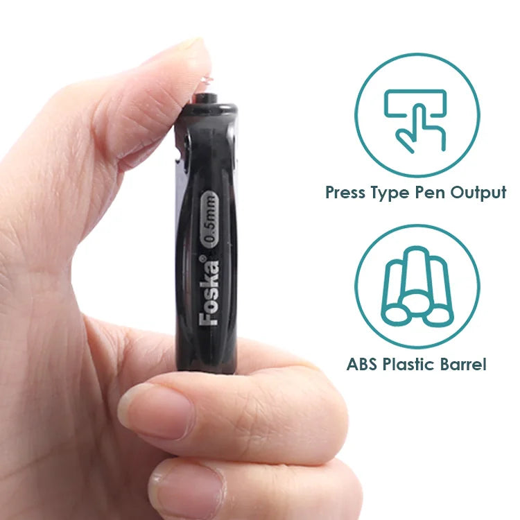 Click Retractable Gel Ink Pen 0.5mm – 450m Writing Length