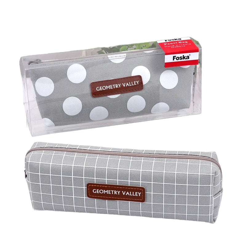 Waterproof Oxford Pencil Case with Zipper