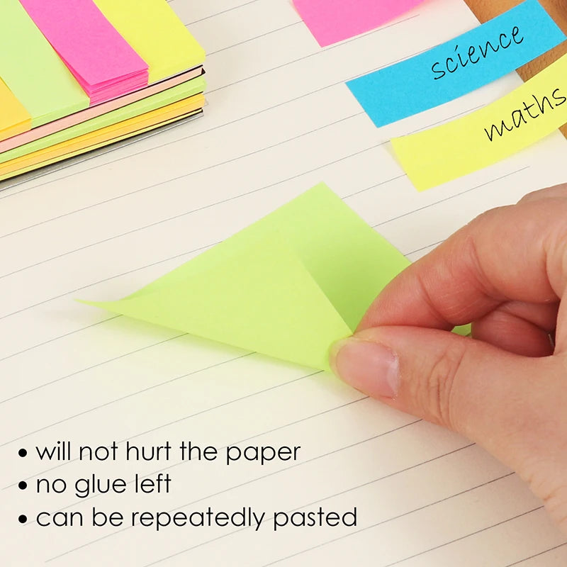 Sticky Notes and Index Marker Set – 9 Colour-Coded Pads
