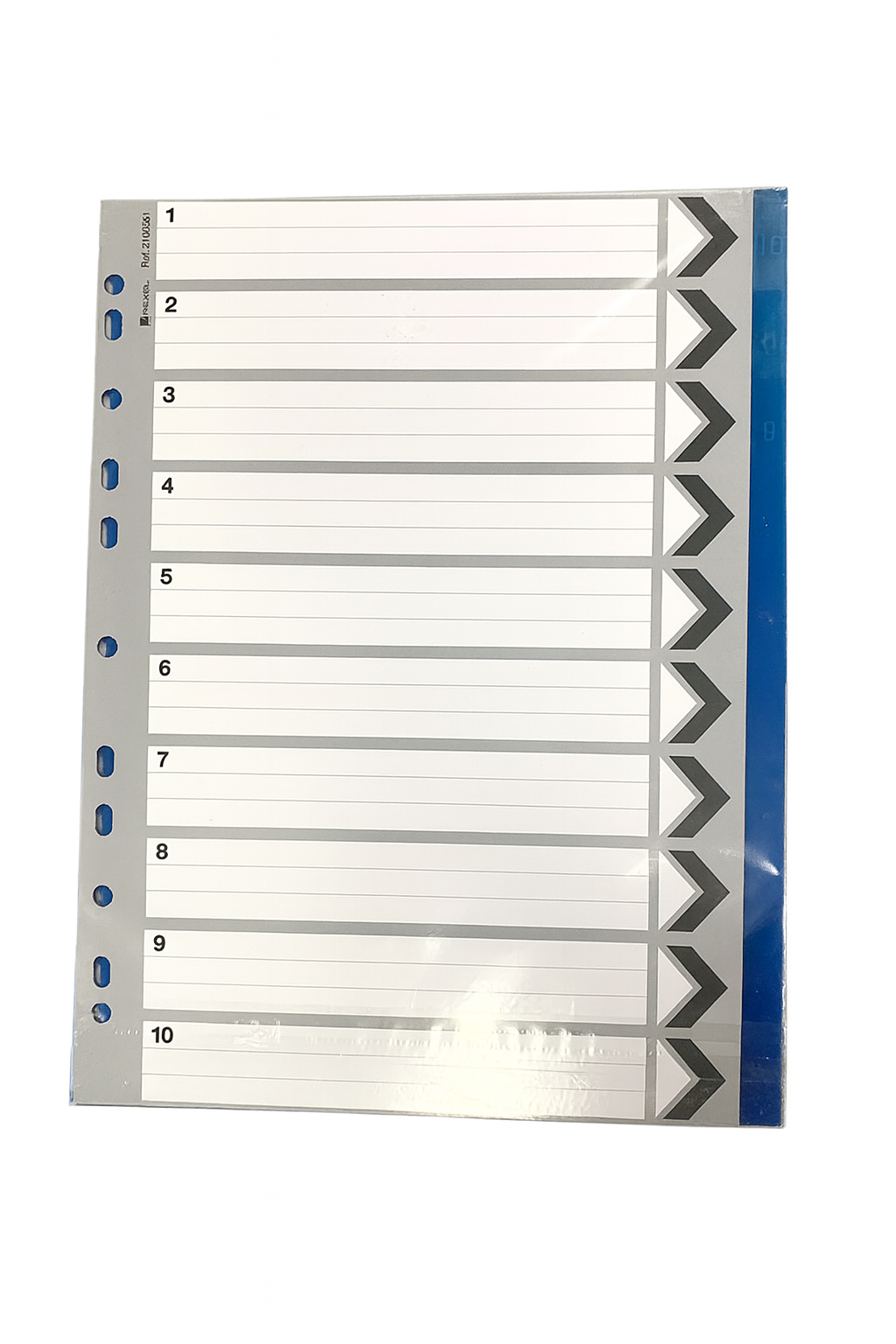 Rexel 1–10 Tranz Index
