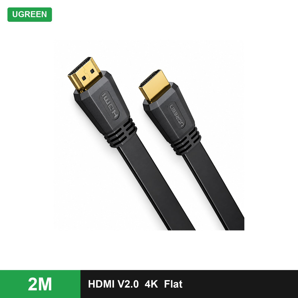 UGREEN HDMI Flat Cable 4K (ED015) - 2 m - Office R Us