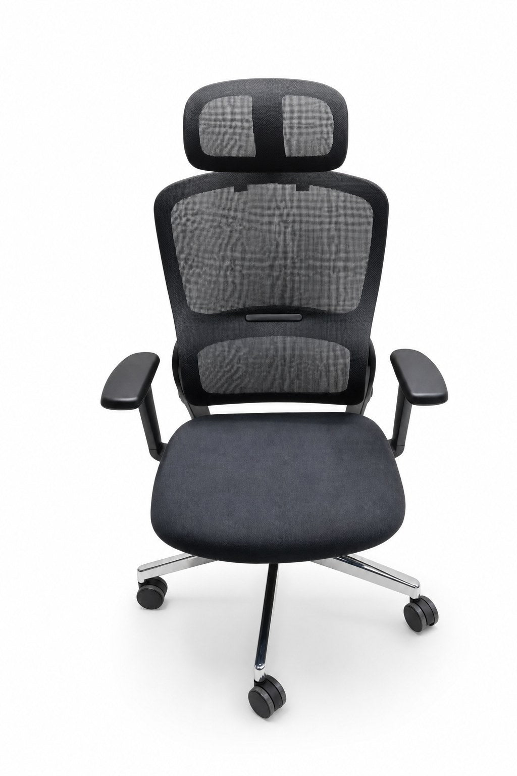 Caro - Managerial Mesh Chair - Fabric Seat Front - Office R Us Lagos