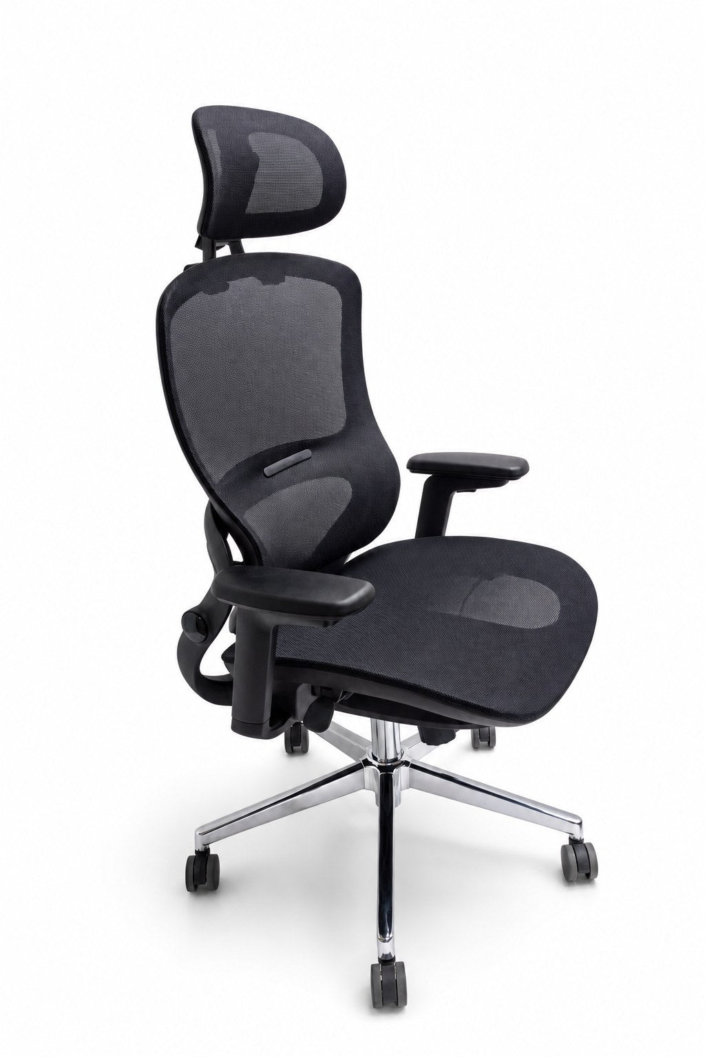 Caro - Managerial Mesh Chair - Mesh Seat Angle 2 - Office R Us