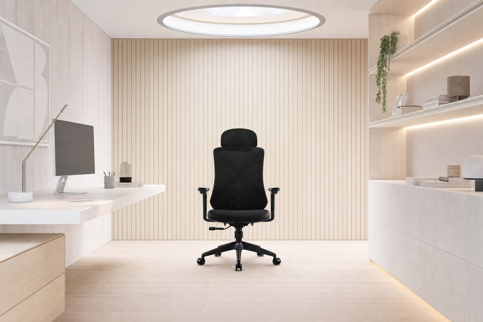 Nito - Managerial Mesh Chair - Lifestyle Scene - Office R Us