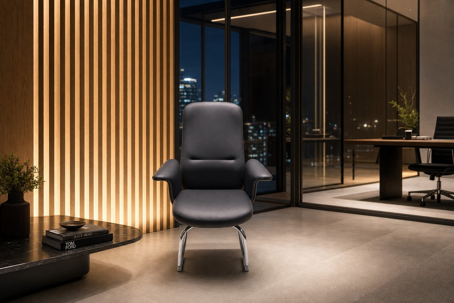 Zeno - Visitors Chair - Lifestyle Scene - Office R Us