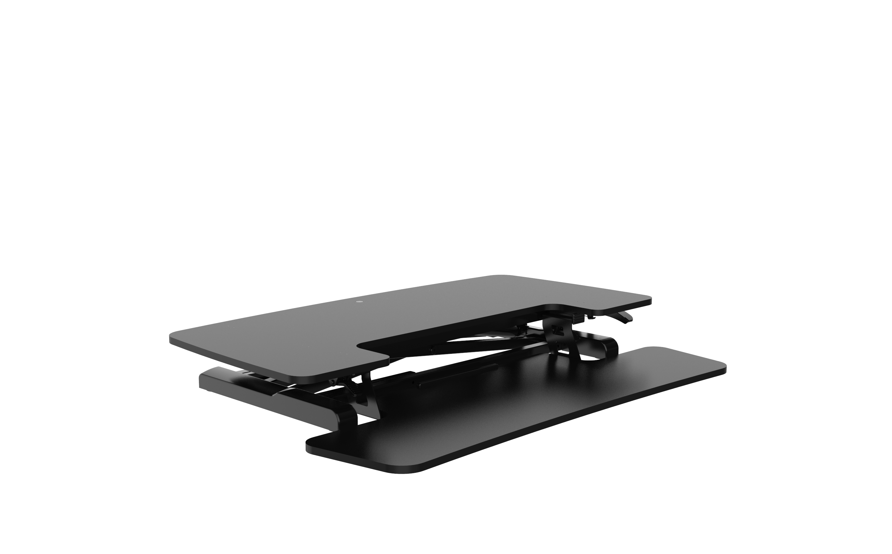FlexiSpot Sit-and-Stand Desk Converter – Black