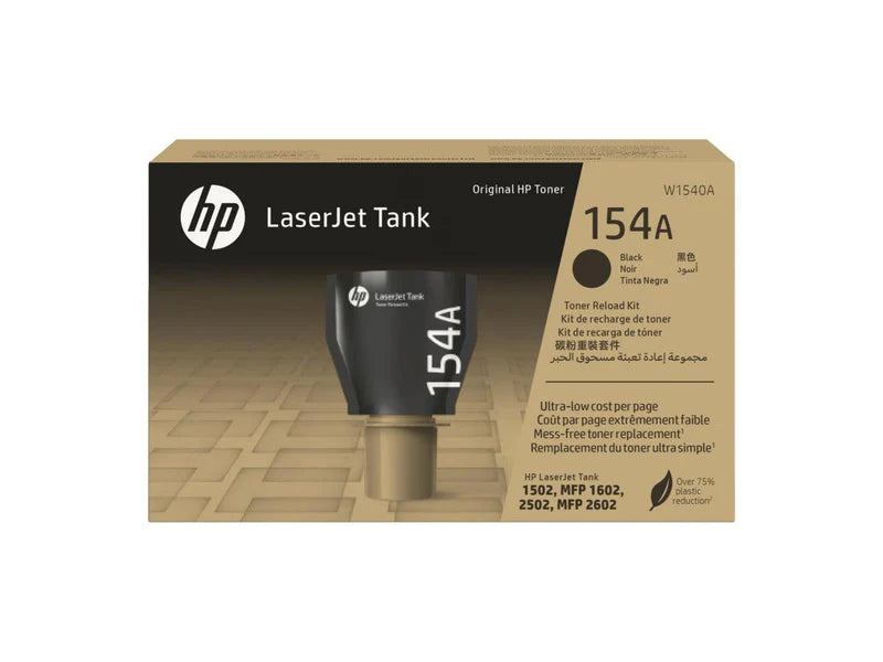 HP 154A Black Tank Toner Reload Kit Toner