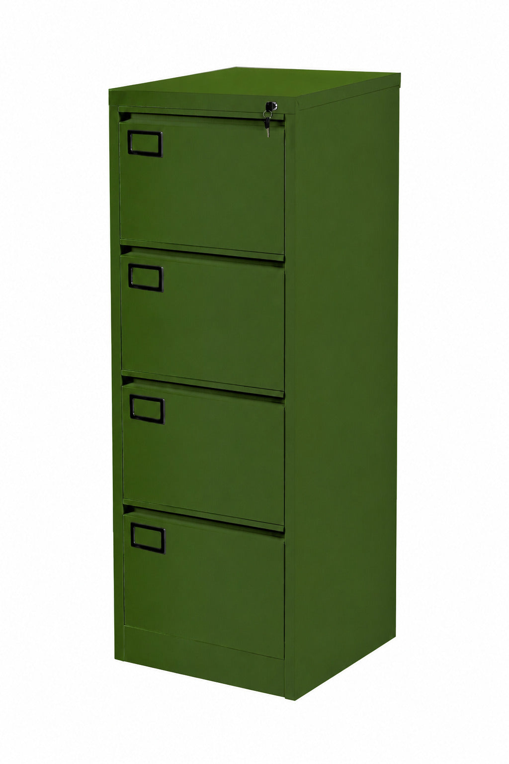 4-Drawer Vertical Metal Filing Cabinet - Green - Office R Us