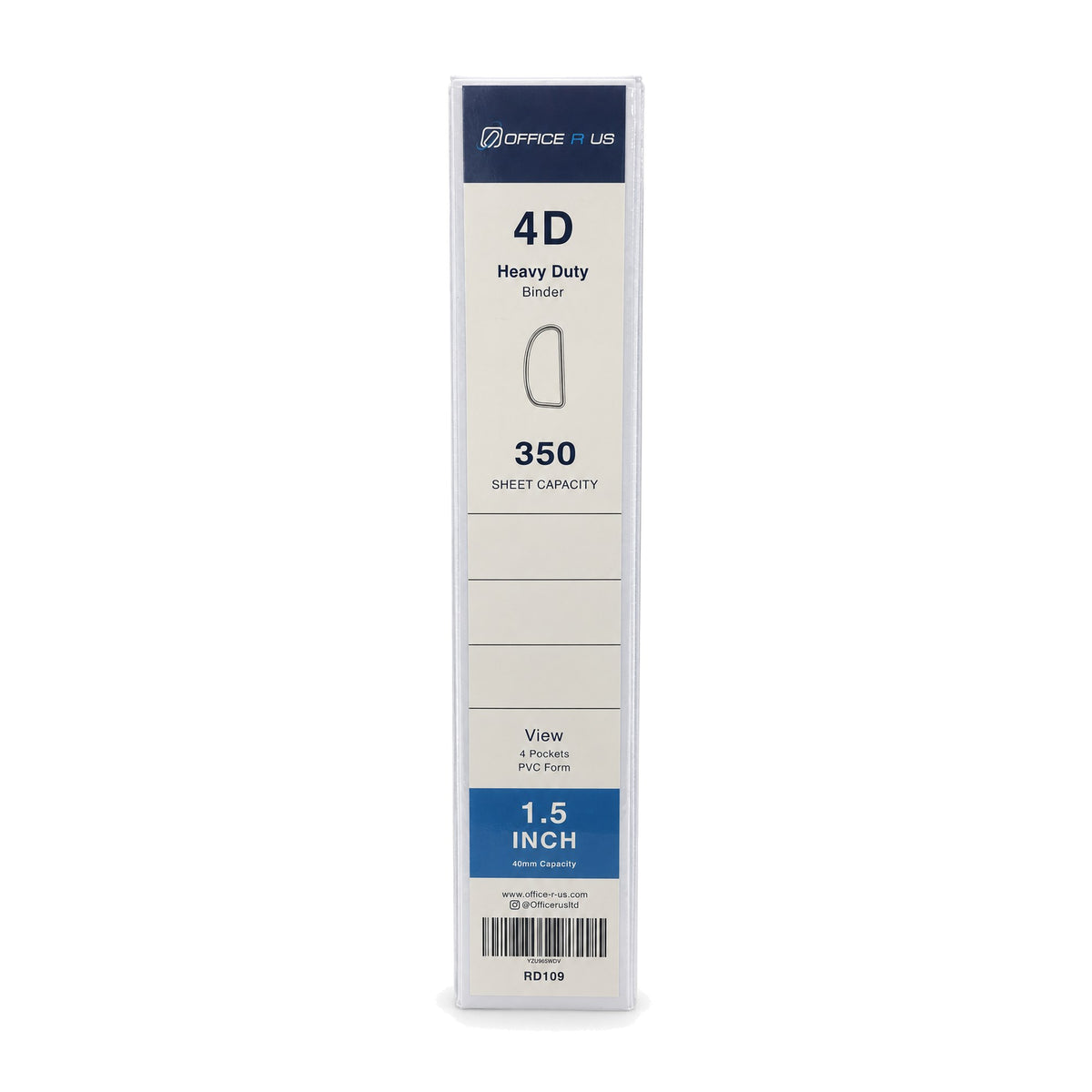 A4 View Binder - 1.5" Spine - Office R Us