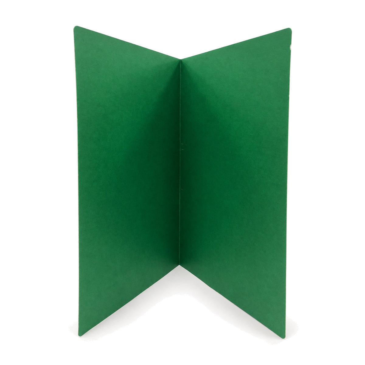 FC Square Cut Folder - Green Open - Office R Us