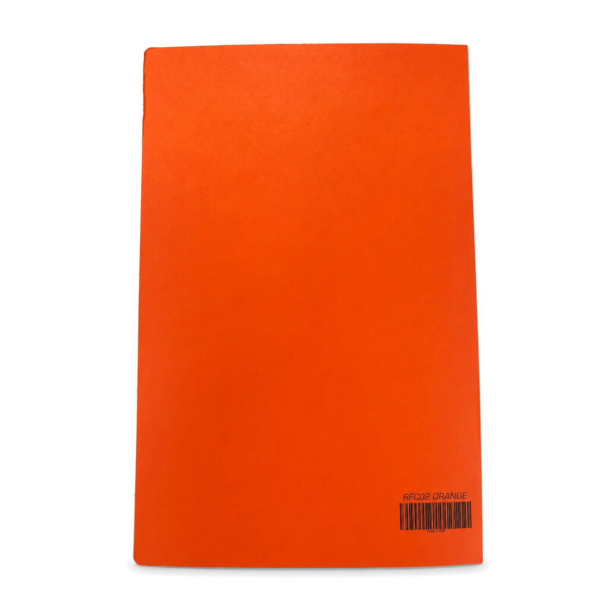 FC Square Cut Folder - Orange Back - Office R Us