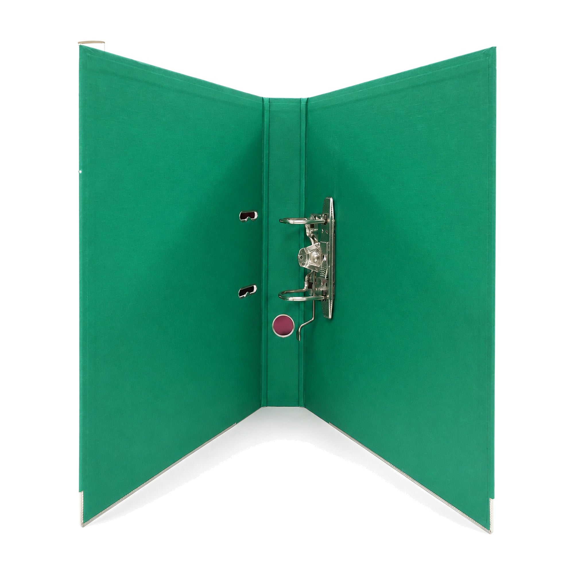 PP/PP Lever Arch File FC 2" - Green Open - Office R Us