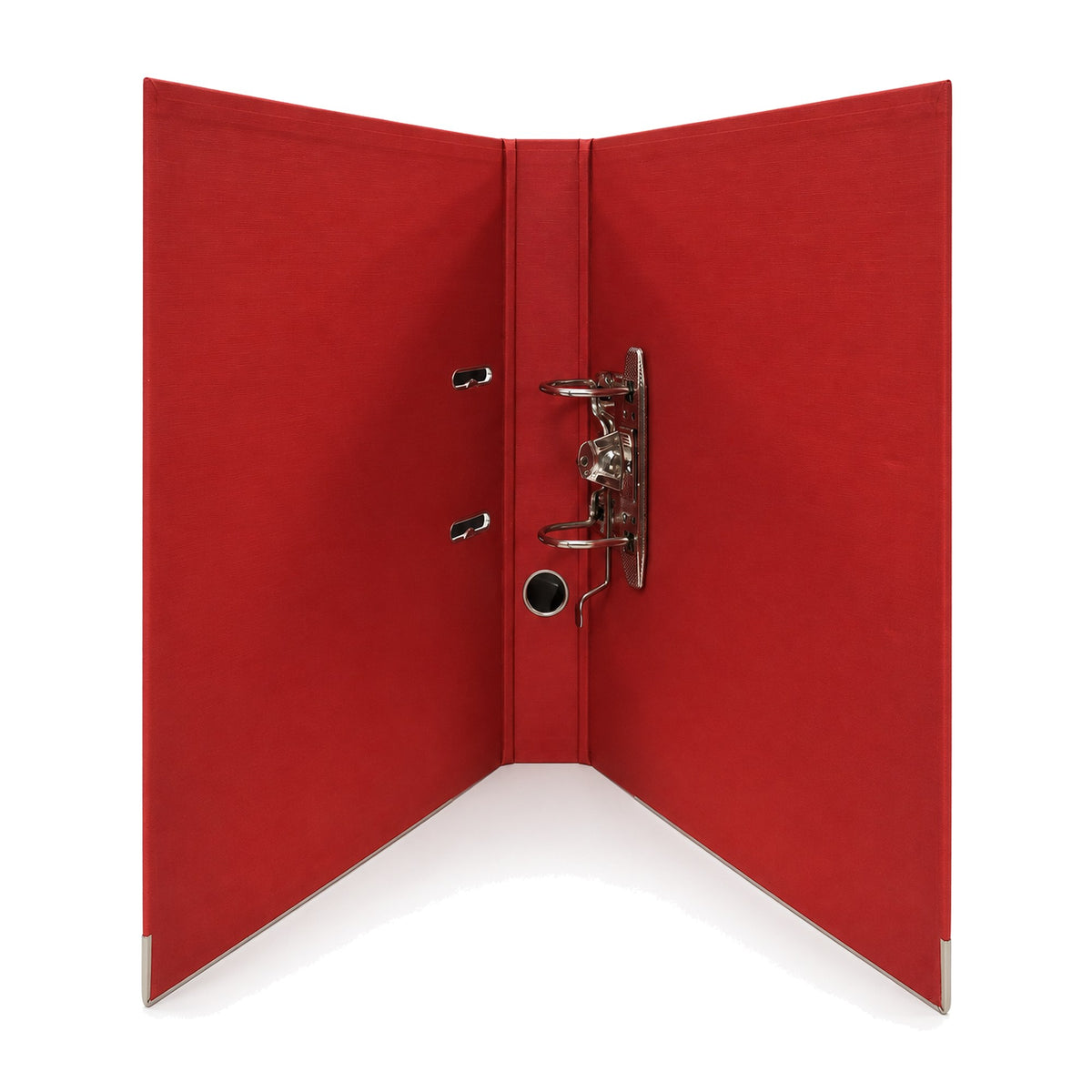PP/PP Lever Arch File FC 2" - Red Open - Office R Us