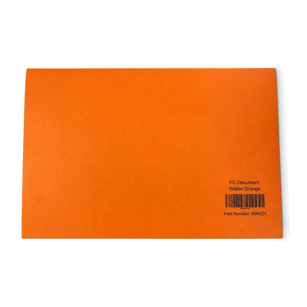 FC Paper Wallet - Orange Back - Office R Us