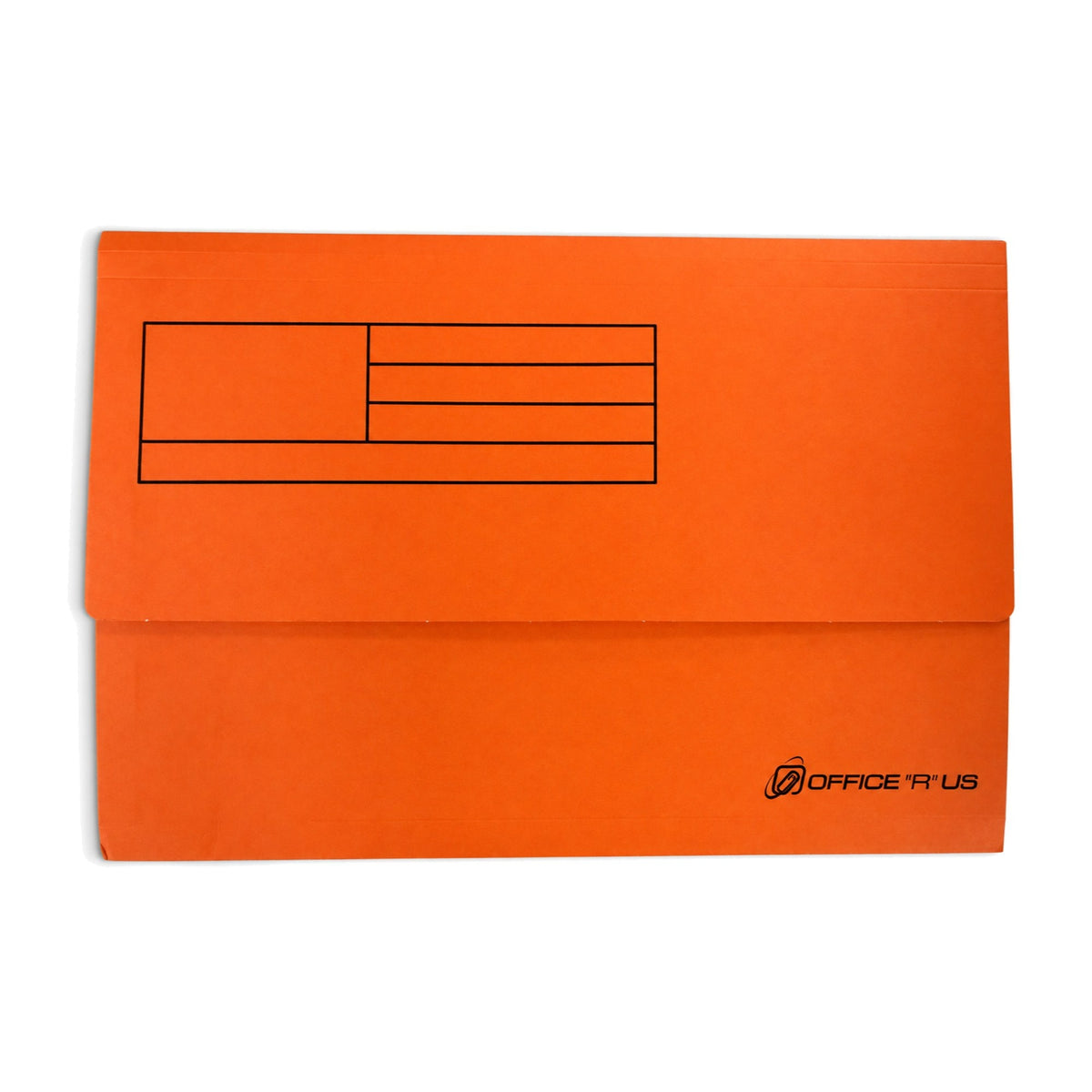 FC Paper Wallet - Orange Front Cover - Office R Us