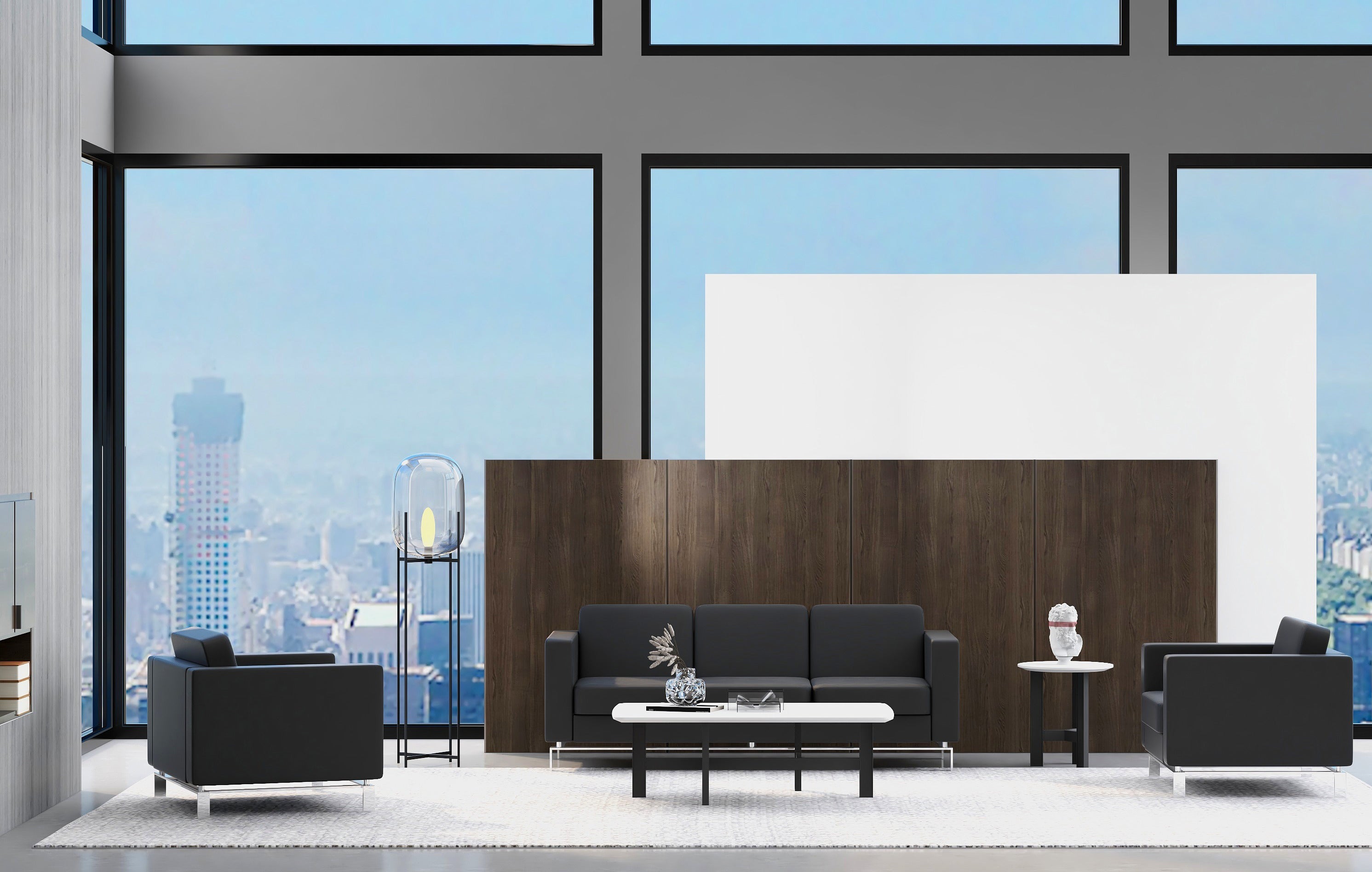 S42 – PU Sofa, 3-Seater