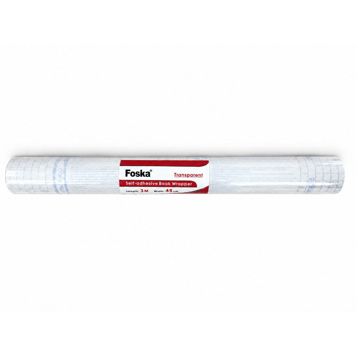 Clear Self-Adhesive Book Cover Roll 45cm — 45 cm x 3 m