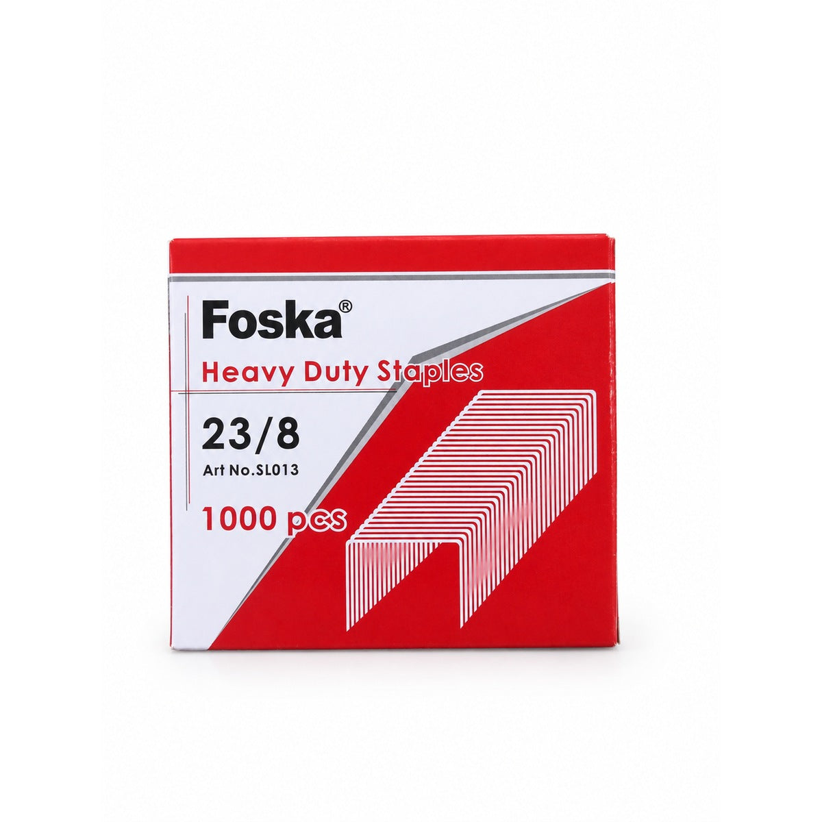 Heavy Duty Industrial Metal Staples – Box of 1000 — 23/8