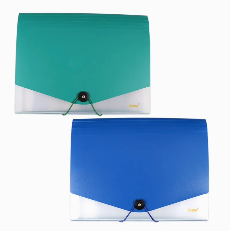 A4 Expanding File Bag – 13 Layers with Sticker Labels