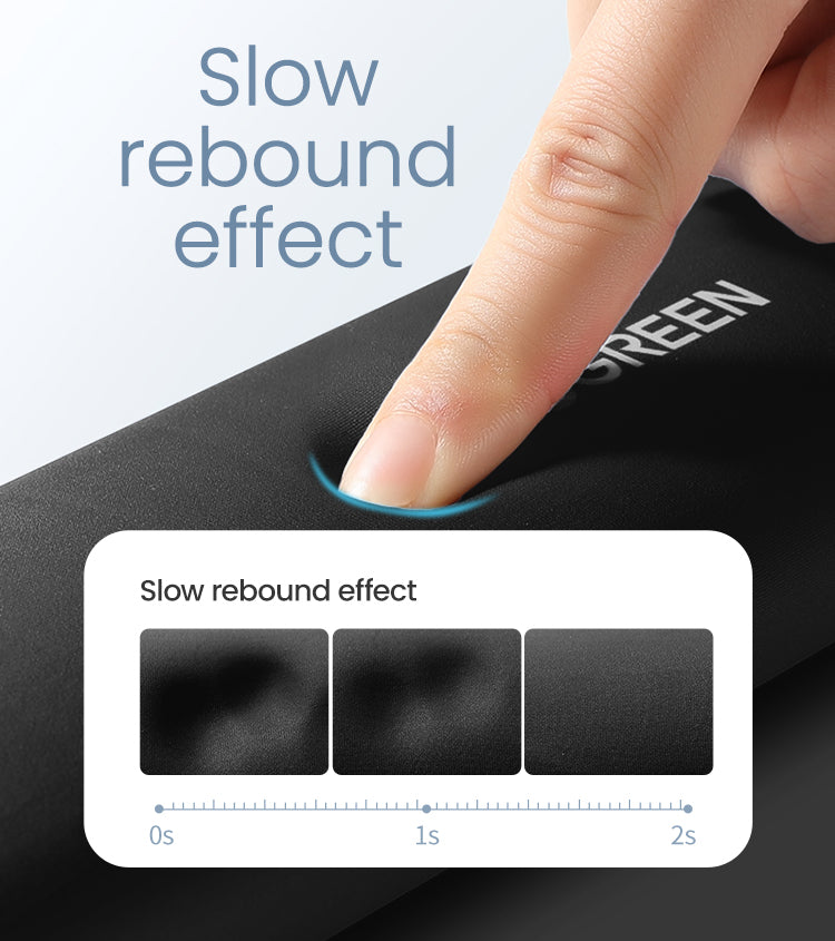UGREEN Ergonomic Keyboard Wrist Rest (Black) - View 5 - Office R Us