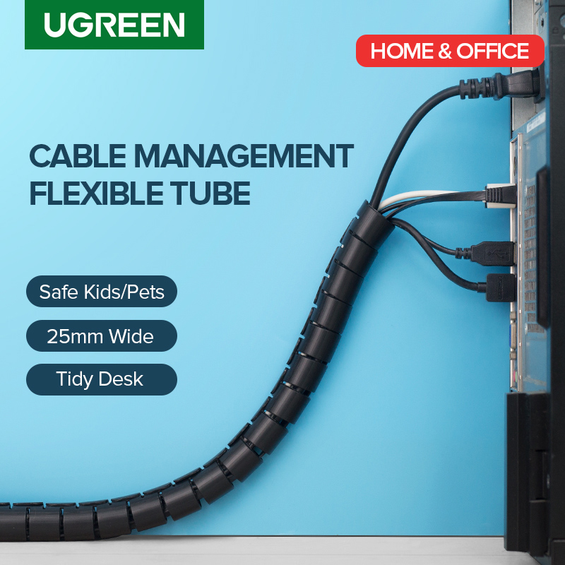 UGREEN Protection Tube DIA 25mm (3m, Black) - View 2 - Office R Us