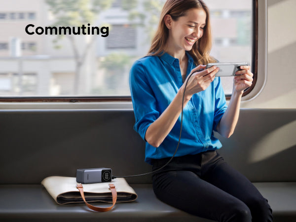 UGREEN 12000mAh 100W Fast Charging Power Bank (Black) - View 5 - Office R Us
