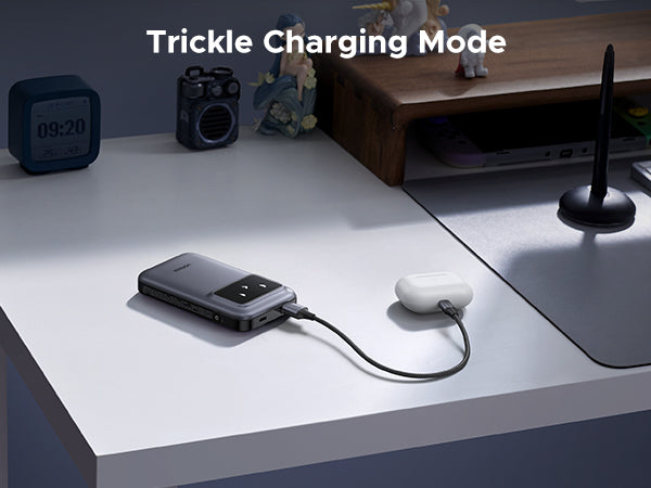 UGREEN 10000mAh Power Bank with Built-in Cable - View 4 - Office R Us