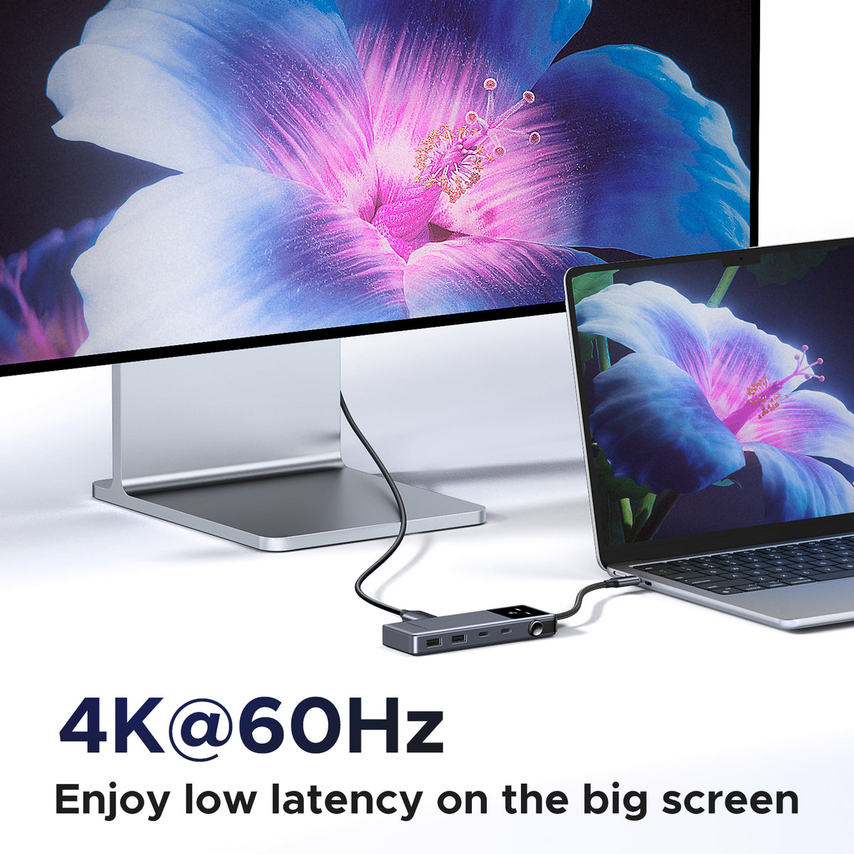 UGREEN 6-in-1 USB-C Hub (35998) - View 5 - Office R Us