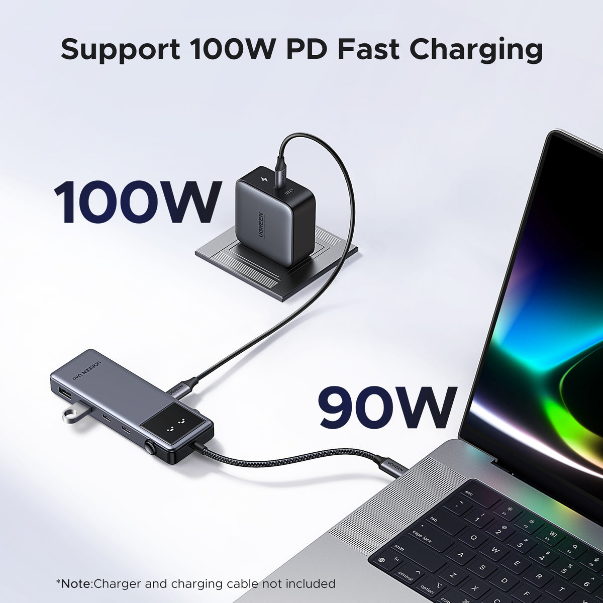UGREEN 6-in-1 USB-C Hub (35998) - View 6 - Office R Us