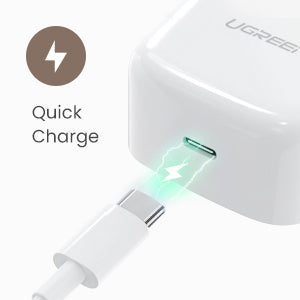 UGREEN 20W PD Fast Charger UK (CD137) - View 4 - Office R Us