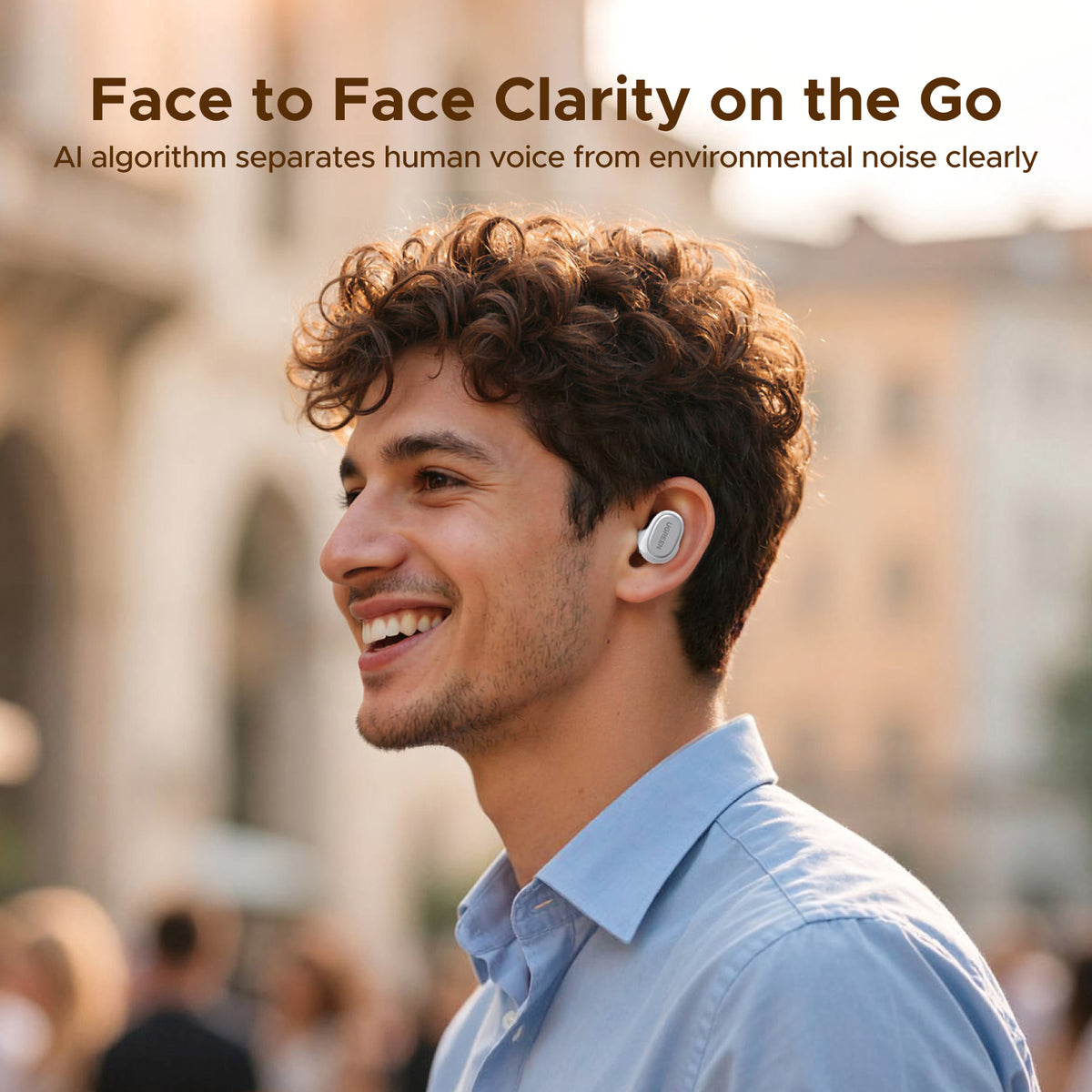 UGREEN Dots TWS True Wireless Earbuds - View 3 - Office R Us