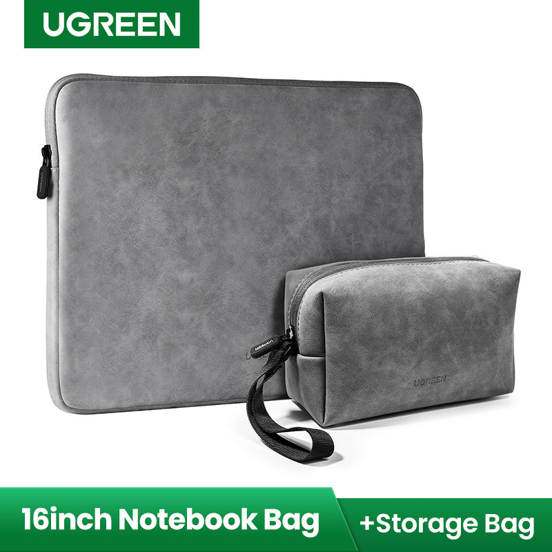 UGREEN Electronics Accessories Storage Bag with Lanyard (Gray) - View 2 - Office R Us