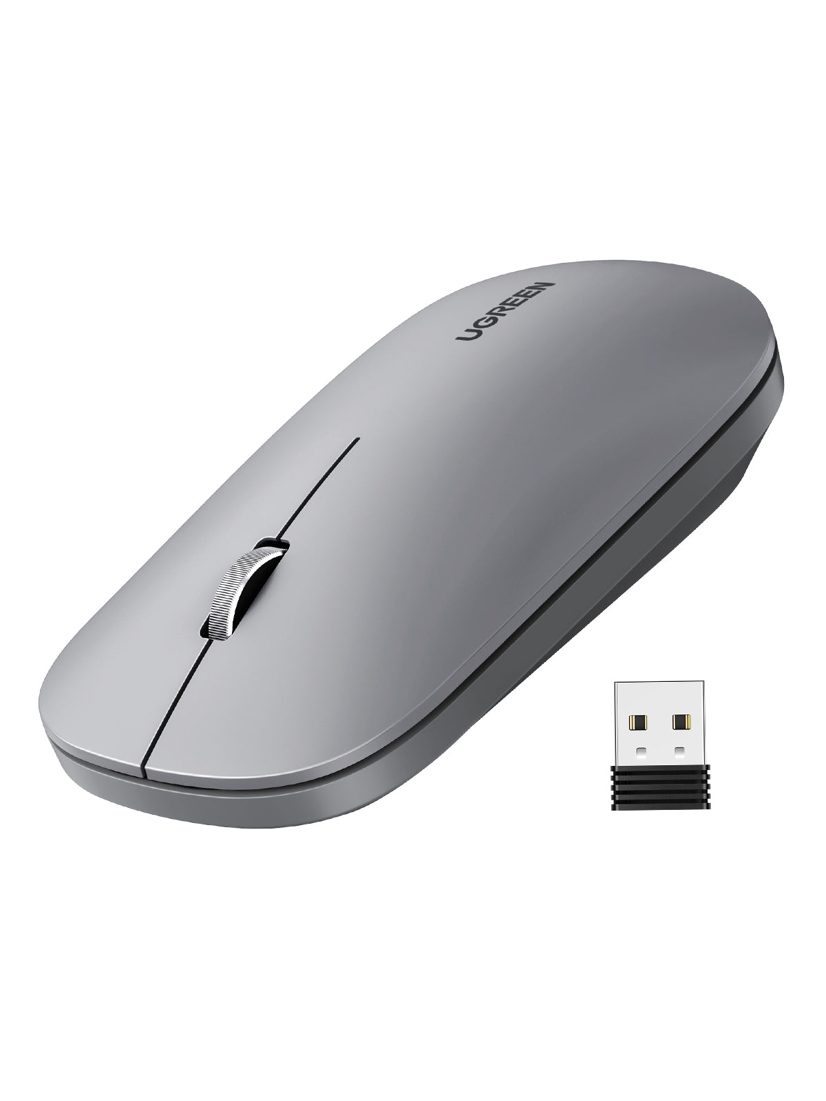 UGREEN Portable Wireless Mouse - Gray - Office R Us