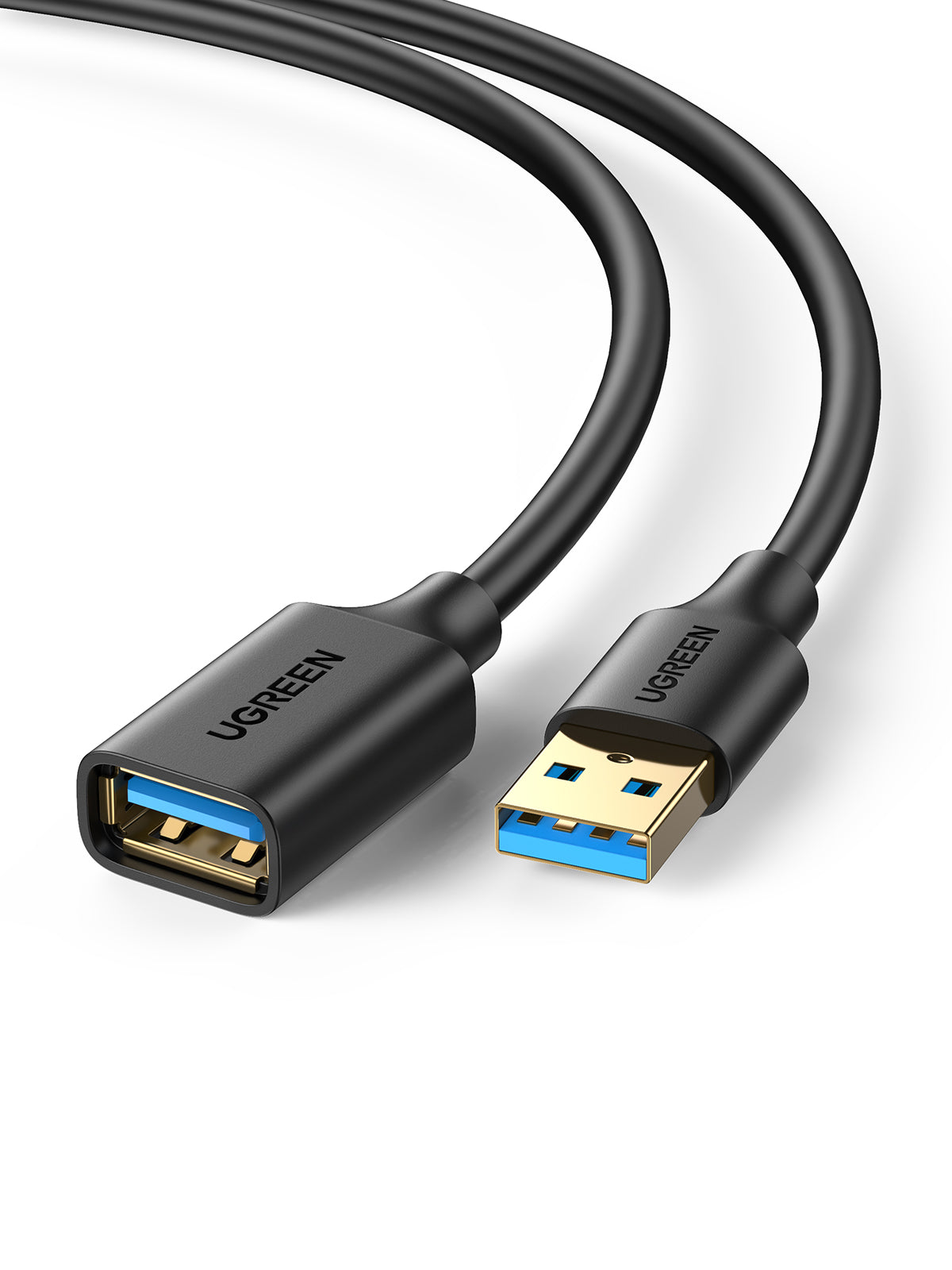 UGREEN USB-A Male to USB-A Female Extension Cable (Black) - Office R Us Lagos