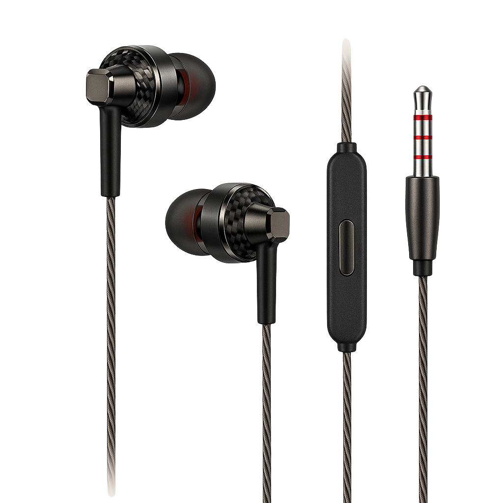 Digifon Tunz A1 3.5mm Wired Earphones – Black