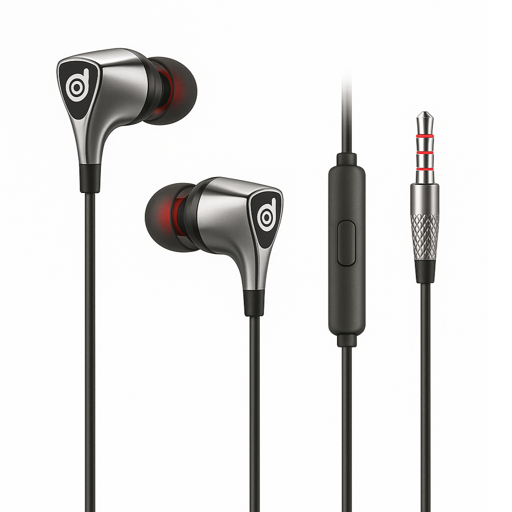 Digifon Tunz A3 3.5mm Wired Earphones – Black