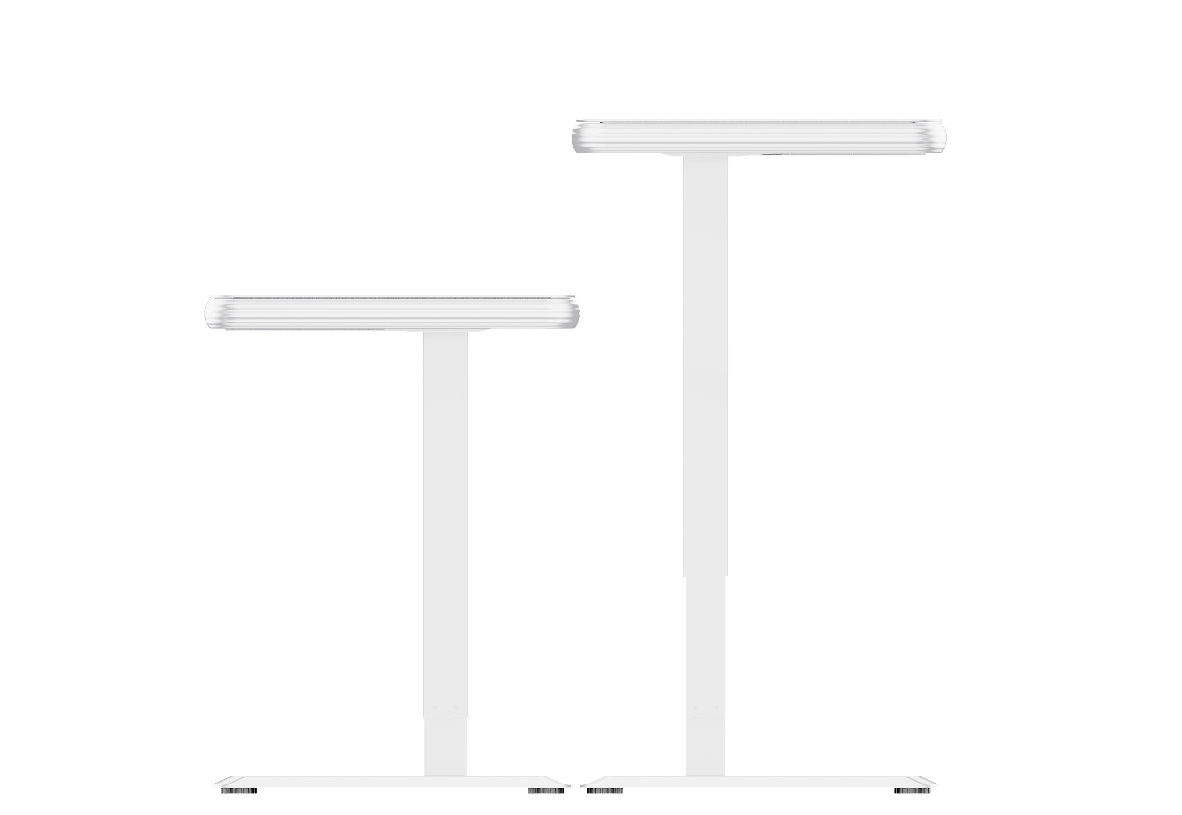 FlexiSpot Standing Desk – Glass Top (UK Plug)