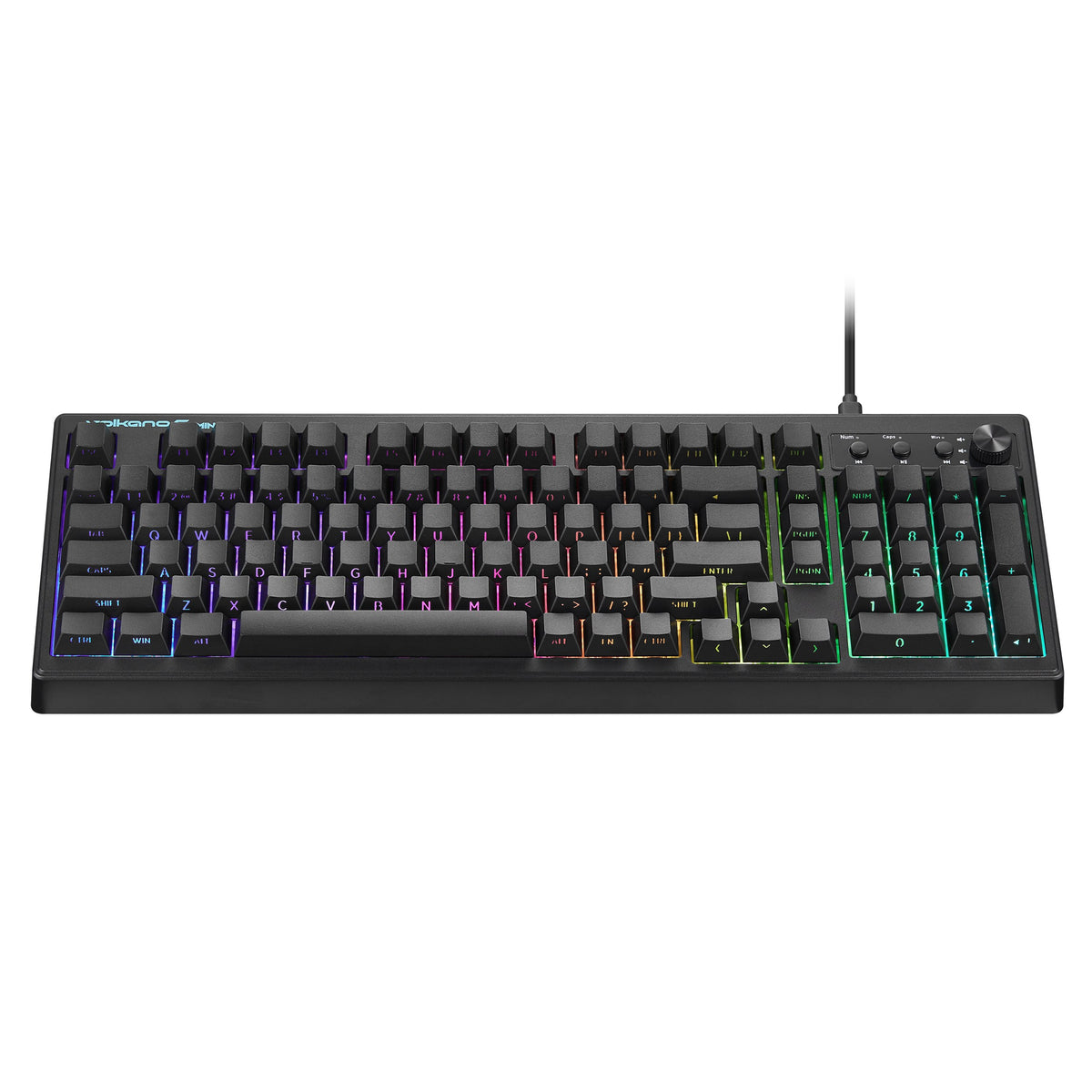Volkano Gaming Shadow X1 Wired Gaming Keyboard with RGB Lighting (VG-207-BK) - Office R Us Lagos
