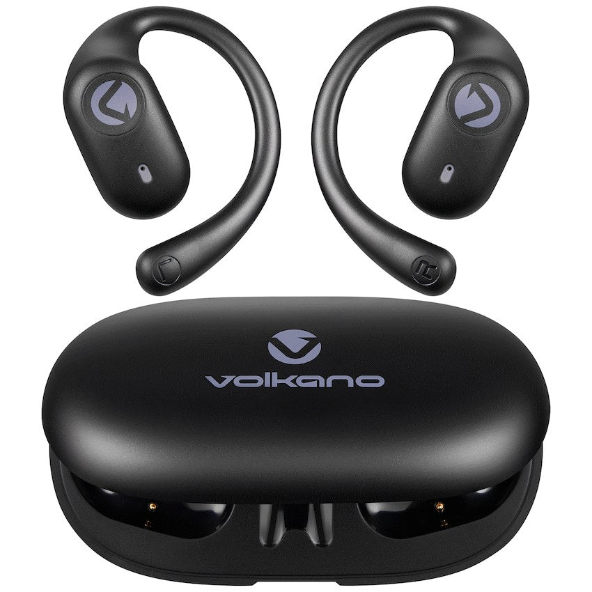 Volkano Stride 2 Air Conduction True Wireless Earphones (Black, VK-1148-BK) - View 5 - Office R Us