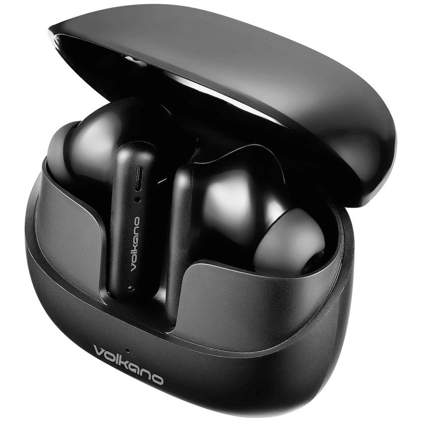 Volkano Jupiter Series TWS Earphones - Black - View 2 - Office R Us