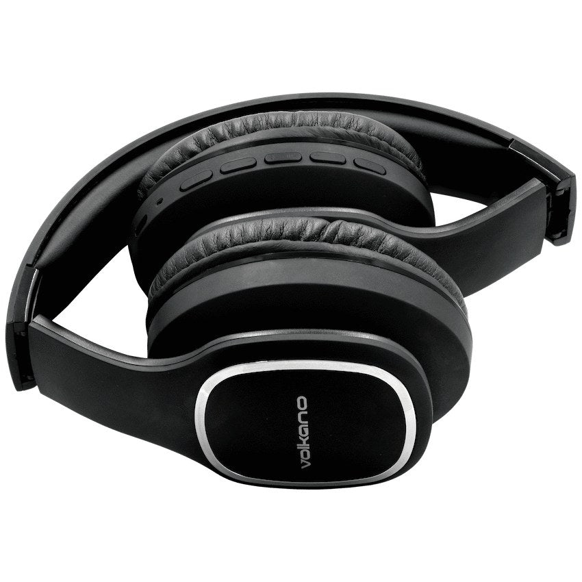 Volkano Phonic Series Bluetooth Full Size Headphones - Black - View 1 - Office R Us