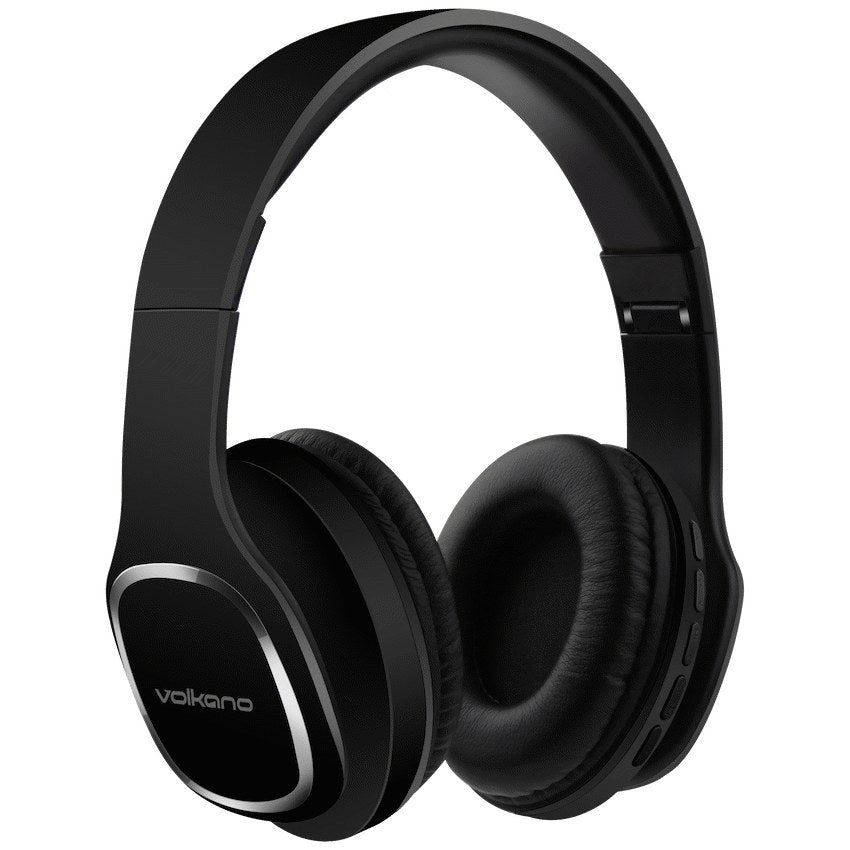 Volkano Phonic Series Bluetooth Full Size Headphones - Black - View 3 - Office R Us