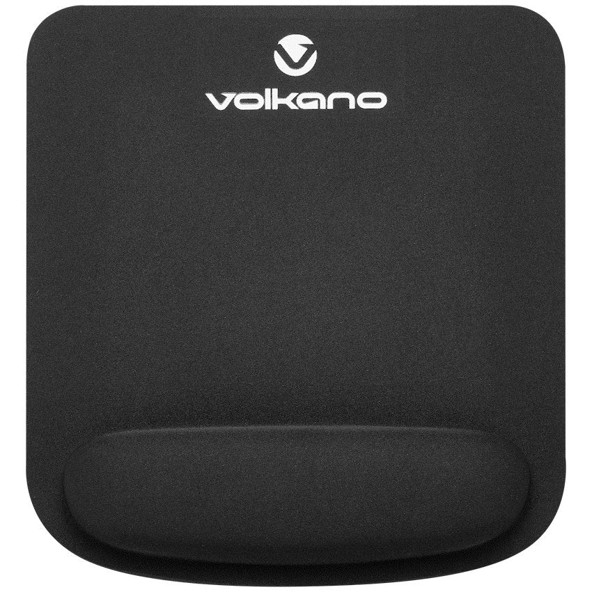 Volkano Rest Series Gel Mousepad (Black, VK-20023-BK) - View 2 - Office R Us