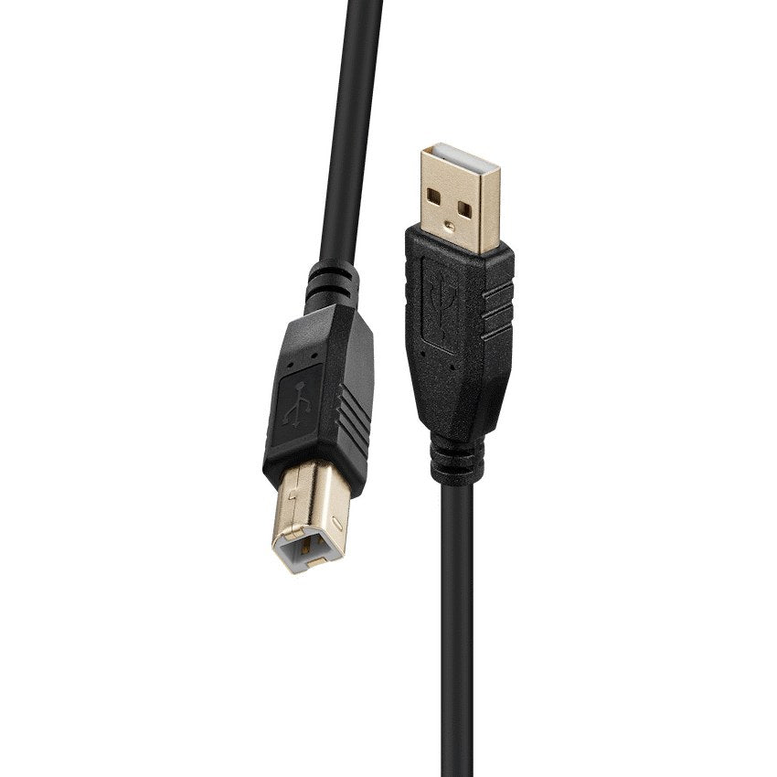 Volkano Print Series USB Printer Cable (Black) - 3 m - View 6 - Office R Us