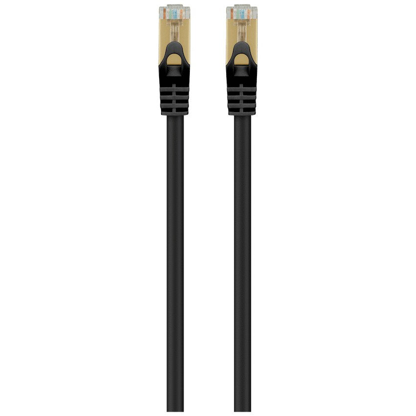 Volkano Connect Series Cat6 Network Cable (Black) - 3 m - Front - Office R Us