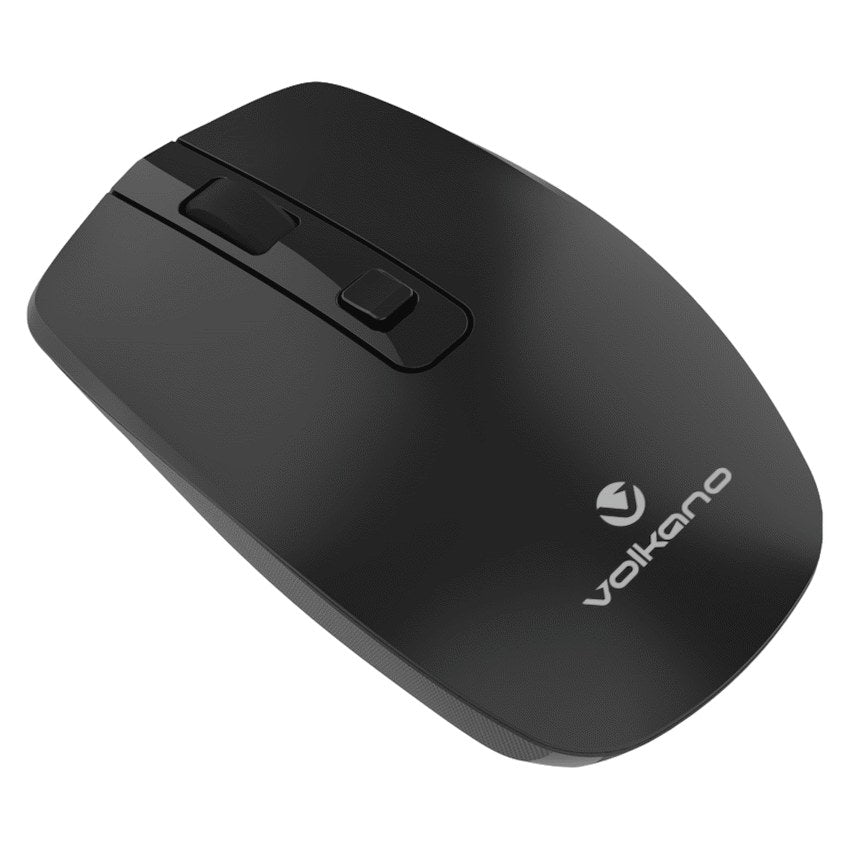 Volkano Granite Series Rechargeable Wireless Mouse - Black - View 1 - Office R Us