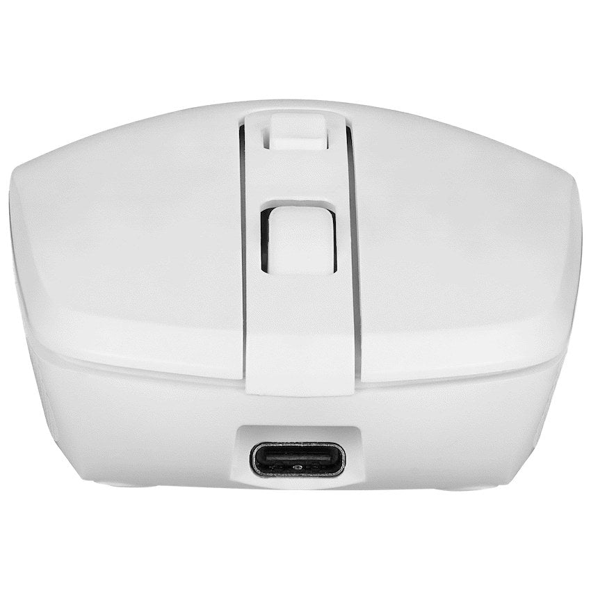 Volkano Granite Series Rechargeable Wireless Mouse - White - View 8 - Office R Us