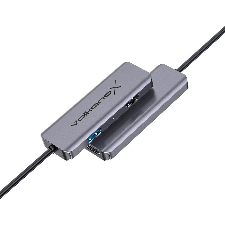 VolkanoX Core Duo HDMI USB-C to Dual HDMI Adapter (VK-20216-CH) - View 4 - Office R Us