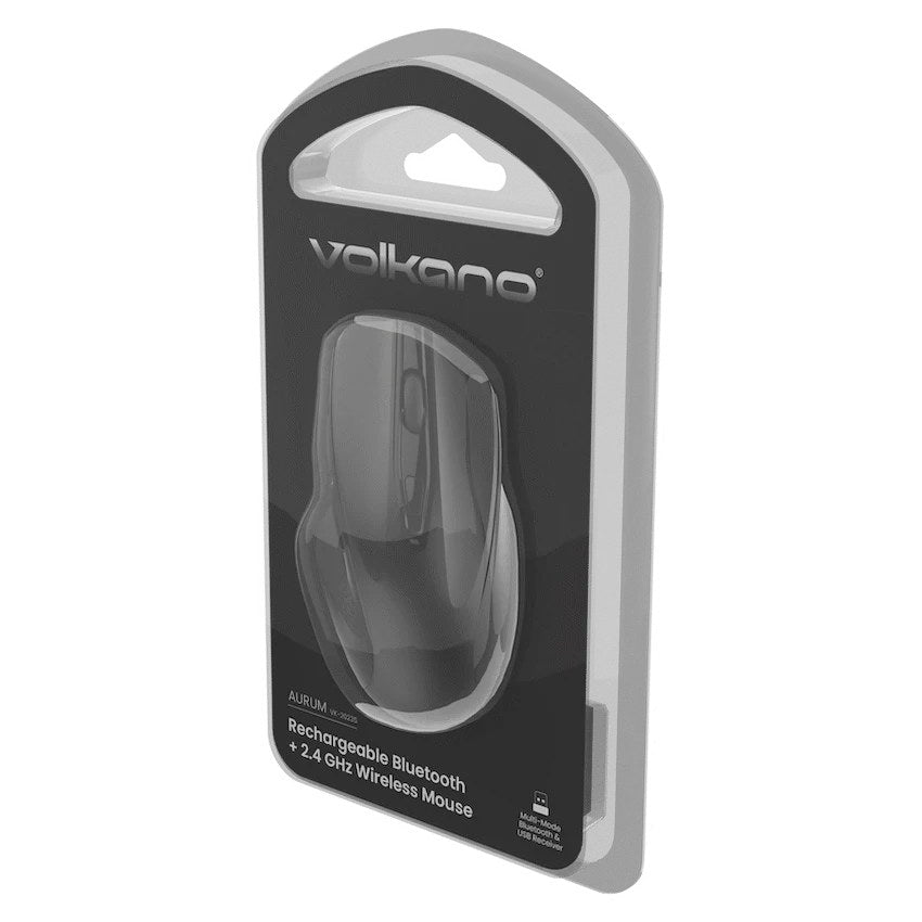 Volkano Aurum Series Bluetooth Wireless Mouse (Black, VK-20235-BK) - View 5 - Office R Us